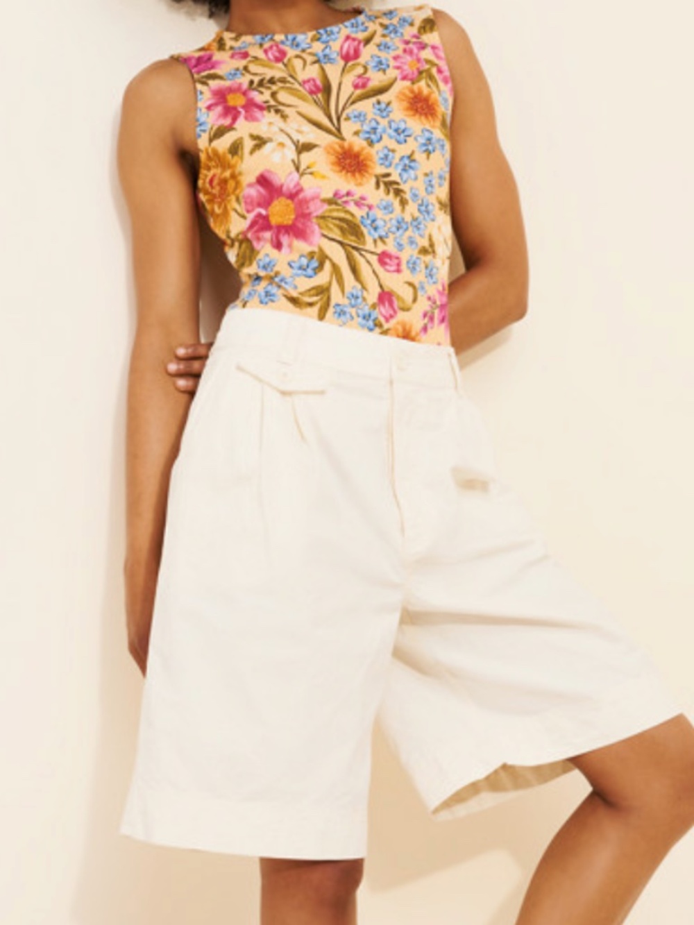 Farm Rio Tank Printed Bodysuit - Picture 6 of 7